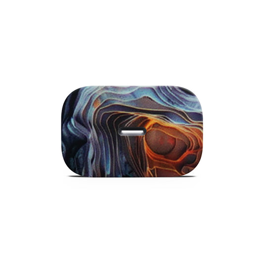 Wave Art Form Matte Finish Skin For Charger