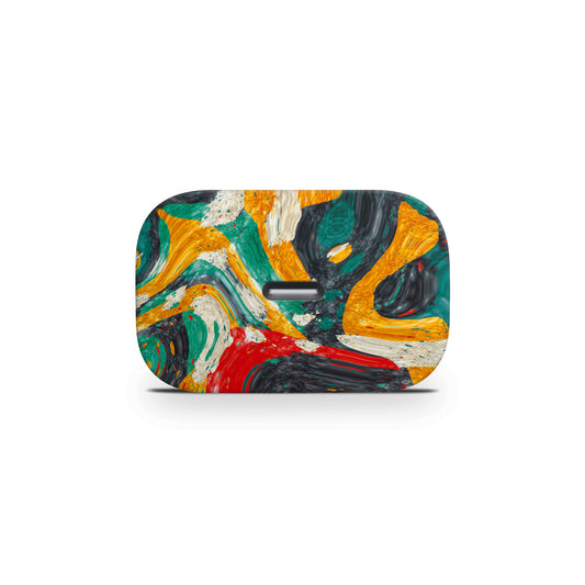 Colourful Liquid Paint Matte Finish Latest Skin For Charger