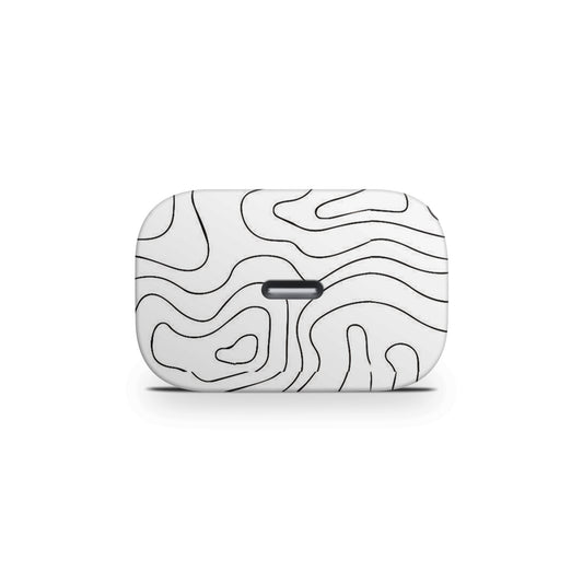 Abstract Line Map Matte Finish Latest Skin For Charger