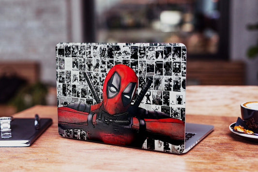 Deadpool Fun 3D Textured Laptop Skin
