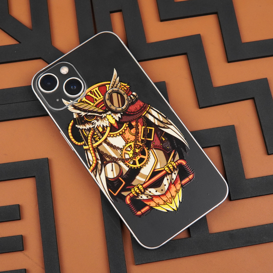 Classy Smart Owl 3D Textured Phone Skin - Skinly