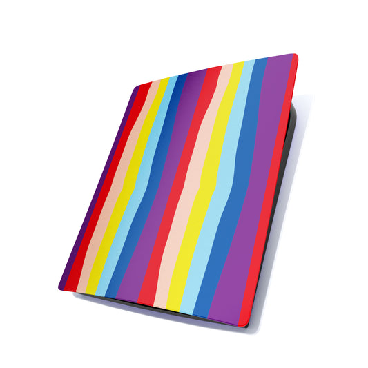 Rainbow Wave Art Station 5 Matte Finish Skin