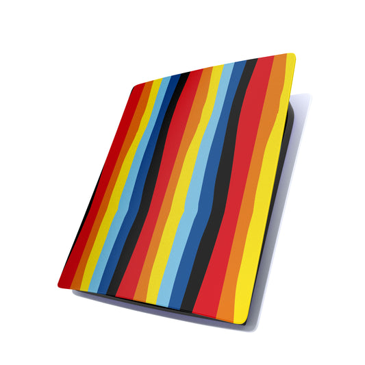Colourful Striped Station 5 Matte Finish Skin