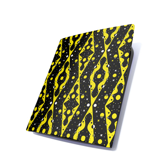 Yellow And Black Magnet Play Station 5 Matte Finish Skin