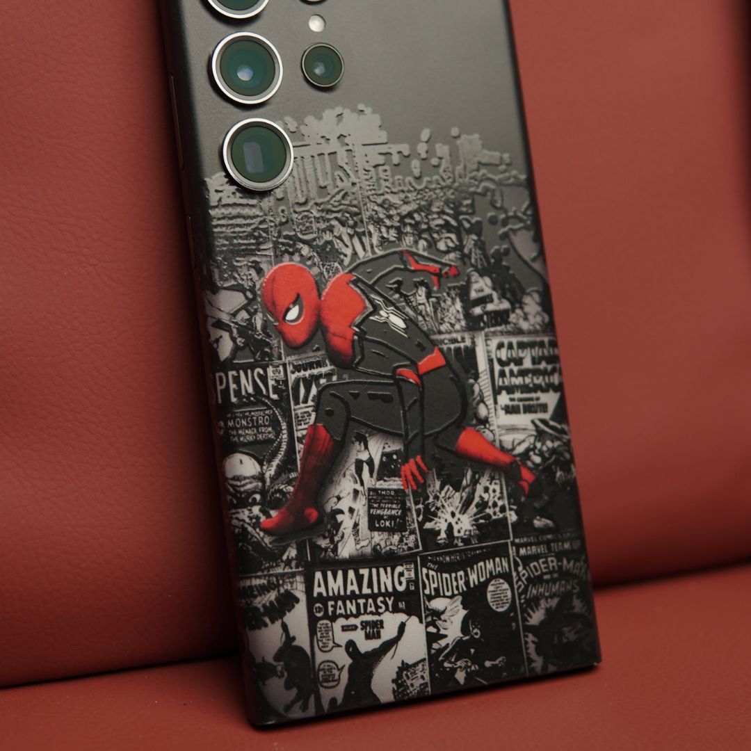 SpiderMan New 3D Textured Phone Skin - Skinly