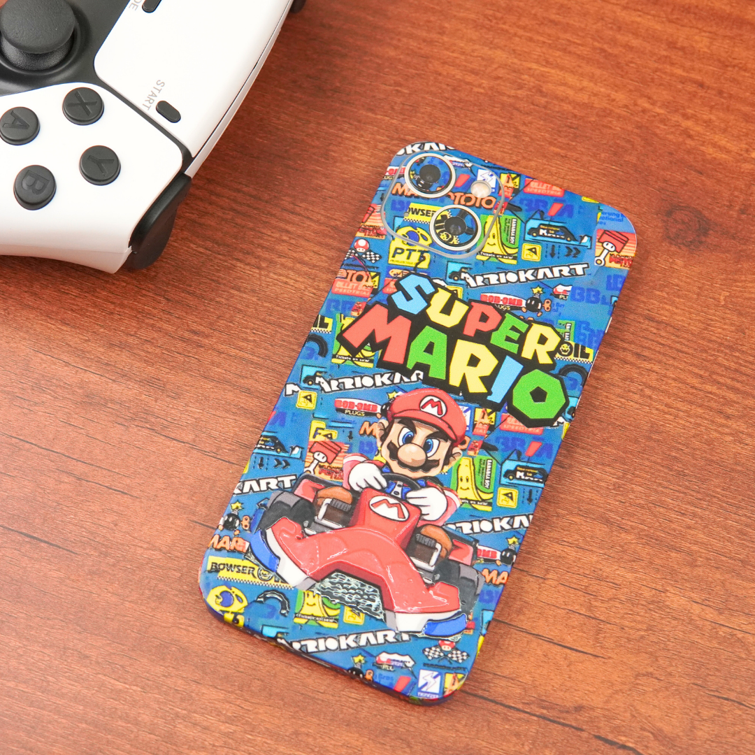 Super Mario Kart 3D Textured Phone Skin - Skinly