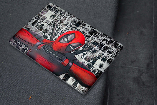 Deadpool Fun 3D Textured Laptop Skin