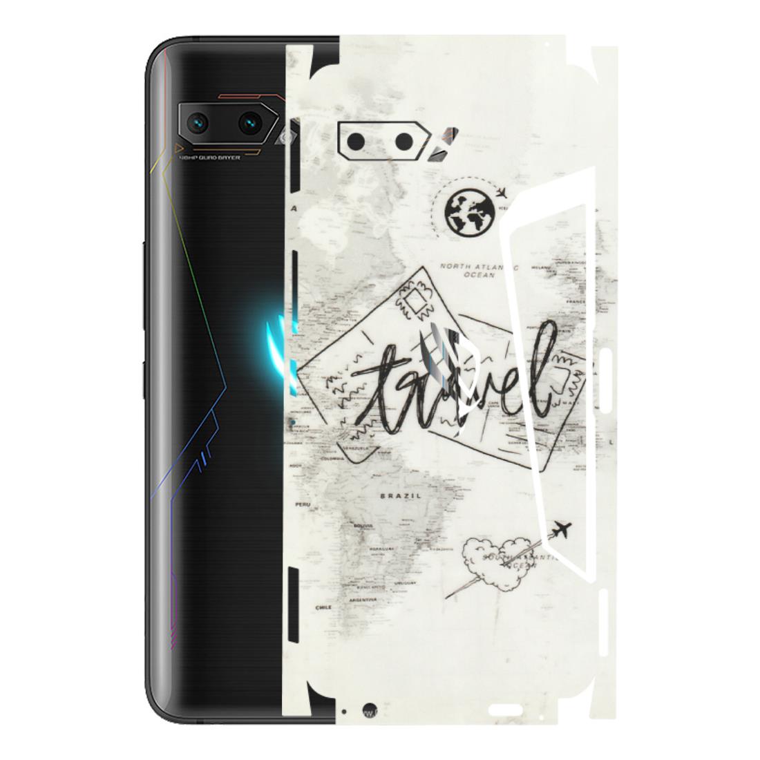 ASUS Phone Skins (All Models) - Travel Ticket - Transparent Finish (T-06) Asus ROG Phone 2