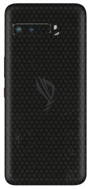 ASUS Phone Skins (All Models) - Black honeycomb - 3D Embossed Finish (L-114) Asus ROG Phone 3