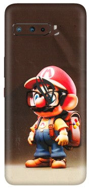 ASUS Phone Skins (All Models) - Little Mario - 3D Embossed Finish (L-119) Asus ROG Phone 3