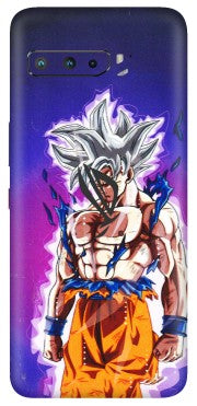 ASUS Phone Skins (All Models) - Goku Purple Anime - 3D Embossed Finish (L-147) Asus ROG Phone 3