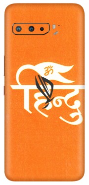 ASUS Phone Skins (All Models) - Hindu Kesari - 3D Embossed Finish (L-154) Asus ROG Phone 3