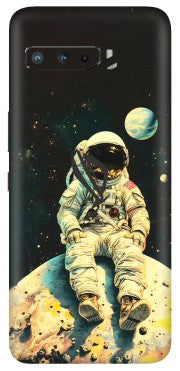 ASUS Phone Skins (All Models) - Astronaut in Space - 3D Embossed Finish (L-16) Asus ROG Phone 3