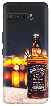 ASUS Phone Skins (All Models) - JD Whiskey Bottle - 3D Embossed Finish (L-20) Asus ROG Phone 3