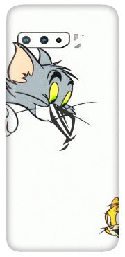 ASUS Phone Skins (All Models) - Cute Tom And Jerry - 3D Embossed Finish (L-220) Asus ROG Phone 3