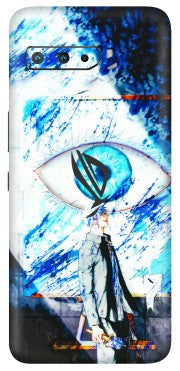 ASUS Phone Skins (All Models) - Gojo Satoru evil eye - 3D Embossed Finish (L-239) Asus ROG Phone 3