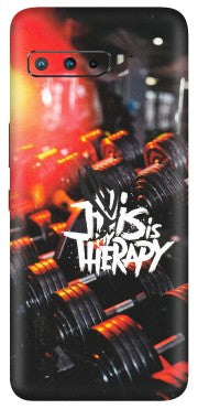 ASUS Phone Skins (All Models) - GYM Lover Therapy - Matte Finish (M-160) Asus ROG Phone 3
