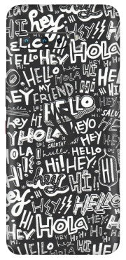 ASUS Phone Skins (All Models) - Hi Hello Doodles - Matte Finish (M-25) Asus ROG Phone 3