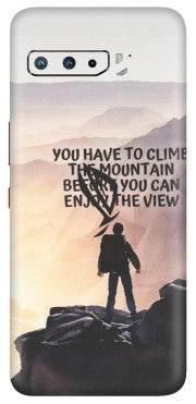 ASUS Phone Skins (All Models) - Motivational Hiking Mountain - Matte Finish (M-28) Asus ROG Phone 3