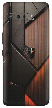 ASUS Phone Skins (All Models) - Lambo Beauty Wood Pattern Sober - Matte Finish (M-51) Asus ROG Phone 3