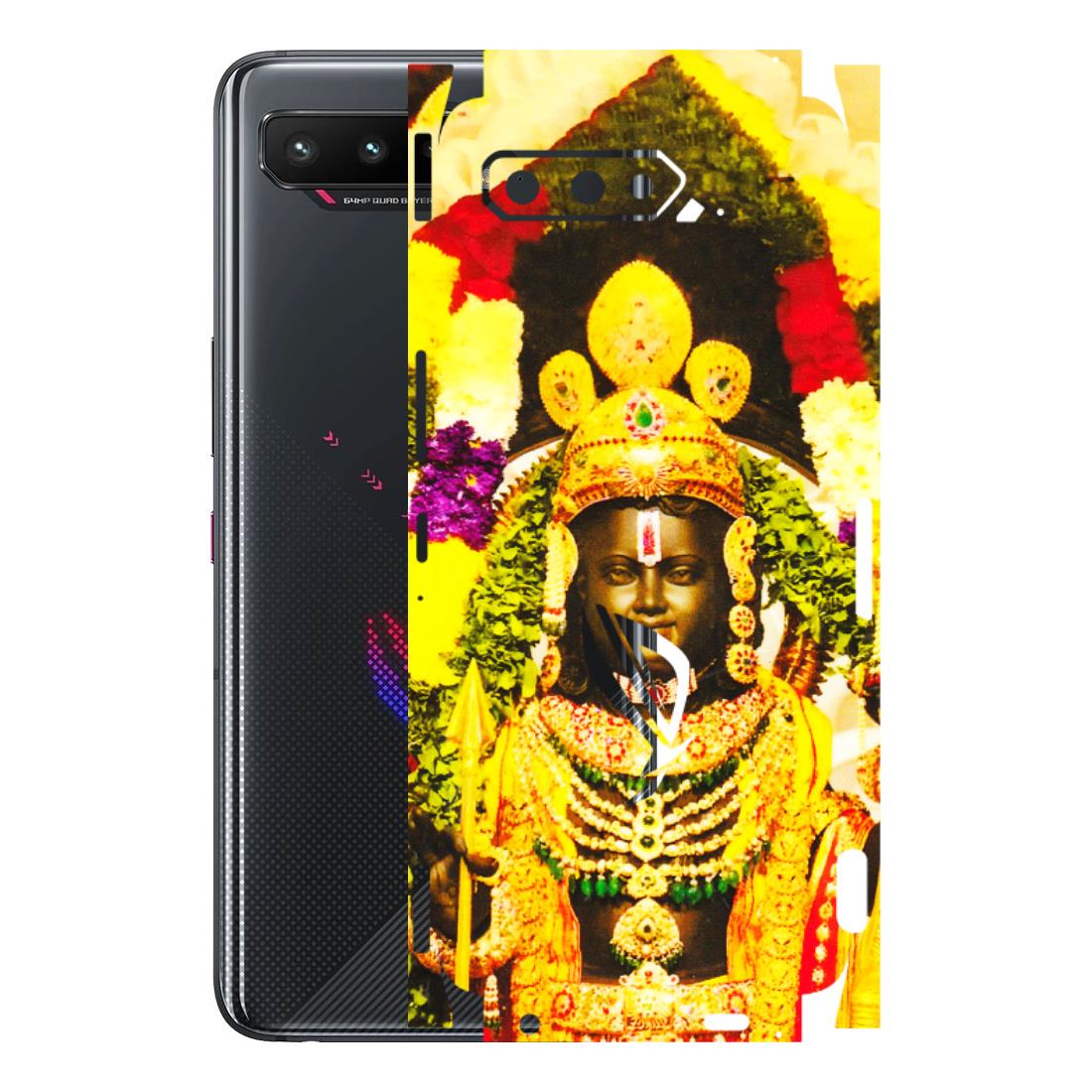 ASUS Phone Skins (All Models) - Ram Lalla Ayodhya - 3D Embossed Finish (L-103) Asus ROG Phone 5