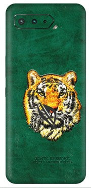 ASUS Phone Skins (All Models) - Leather Feel Tiger - 3D Embossed Finish (L-111) Asus ROG Phone 5