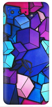 ASUS Phone Skins (All Models) - Cube Doodle - 3D Embossed Finish (L-141) Asus ROG Phone 5