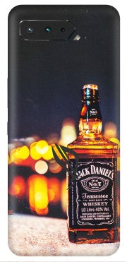 ASUS Phone Skins (All Models) - JD Whiskey Bottle - 3D Embossed Finish (L-20) Asus ROG Phone 5