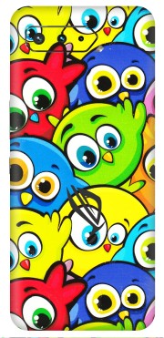 ASUS Phone Skins (All Models) - Cute Fluffy Birds - 3D Embossed Finish (L-213) Asus ROG Phone 5