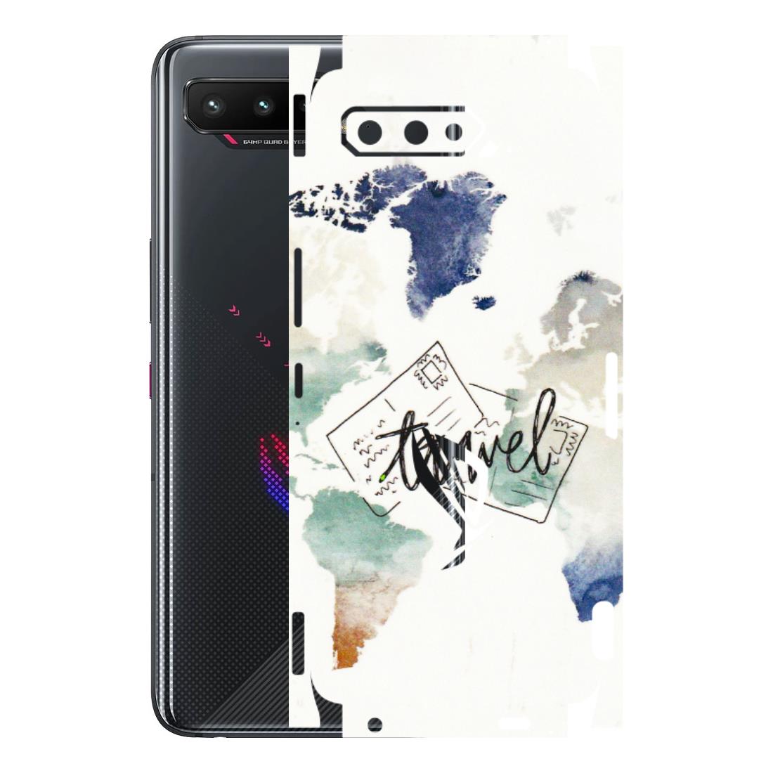 ASUS Phone Skins (All Models) - Travel The World - 3D Embossed Finish (L-232) Asus ROG Phone 5