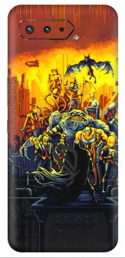 ASUS Phone Skins (All Models) - Games Doodles - 3D Embossed Finish (L-24) Asus ROG Phone 5