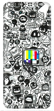 ASUS Phone Skins (All Models) - Doodles Positive Art - 3D Embossed Finish (L-263) Asus ROG Phone 5