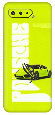 ASUS Phone Skins (All Models) - Lime Green Porche - 3D Embossed Finish (L-30) Asus ROG Phone 5