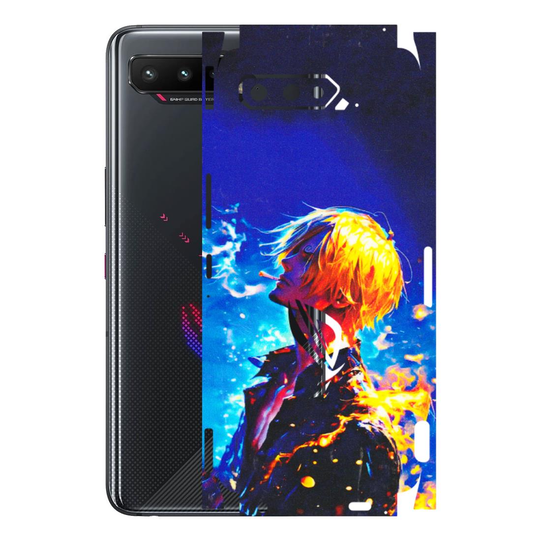 ASUS Phone Skins (All Models) - Sanji Vinsmoke One Piece - 3D Embossed Finish (L-319) Asus ROG Phone 5