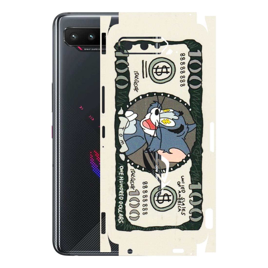 ASUS Phone Skins (All Models) - Tom Hundred Dollar - 3D Embossed Finish (L-324) Asus ROG Phone 5