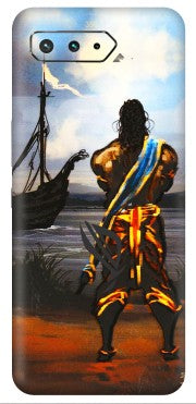 ASUS Phone Skins (All Models) - Heavenly God Figure - 3D Embossed Finish (L-34) Asus ROG Phone 5