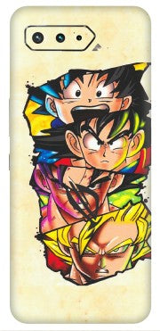 ASUS Phone Skins (All Models) - Angry Multi Anime - Matte Finish (M-113) Asus ROG Phone 5
