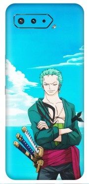 ASUS Phone Skins (All Models) - Cool Swordman Zoro Anime - Matte Finish (M-143) Asus ROG Phone 5