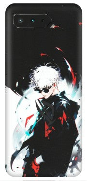 ASUS Phone Skins (All Models) - Gojo Powerful Charater Kaisen Anime - Matte Finish (M-144) Asus ROG Phone 5