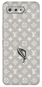 ASUS Phone Skins (All Models) - Luxury Brands Logo - Transparent Finish (T-07) Asus ROG Phone 5