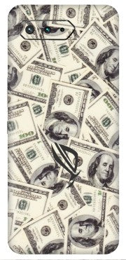 ASUS Phone Skins (All Models) - Dollar Lover - Transparent Finish (T-17) Asus ROG Phone 5