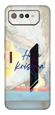 ASUS Phone Skins (All Models) - Hare Krishna - 3D Embossed Finish (L-03) Asus ROG Phone 6 (5G)