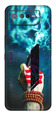 ASUS Phone Skins (All Models) - Mahadev Bhakt - 3D Embossed Finish (L-146) Asus ROG Phone 6 (5G)