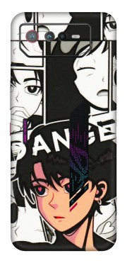 ASUS Phone Skins (All Models) - Danger Anime - 3D Embossed Finish (L-155) Asus ROG Phone 6 (5G)
