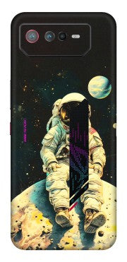ASUS Phone Skins (All Models) - Astronaut in Space - 3D Embossed Finish (L-16) Asus ROG Phone 6 (5G)