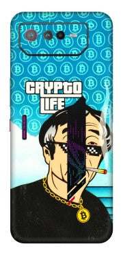 ASUS Phone Skins (All Models) - Crypto Thug Life - 3D Embossed Finish (L-179) Asus ROG Phone 6 (5G)