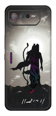 ASUS Phone Skins (All Models) - Jai Siya Ram - 3D Embossed Finish (L-200) Asus ROG Phone 6 (5G)