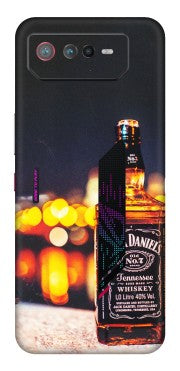 ASUS Phone Skins (All Models) - JD Whiskey Bottle - 3D Embossed Finish (L-20) Asus ROG Phone 6 (5G)