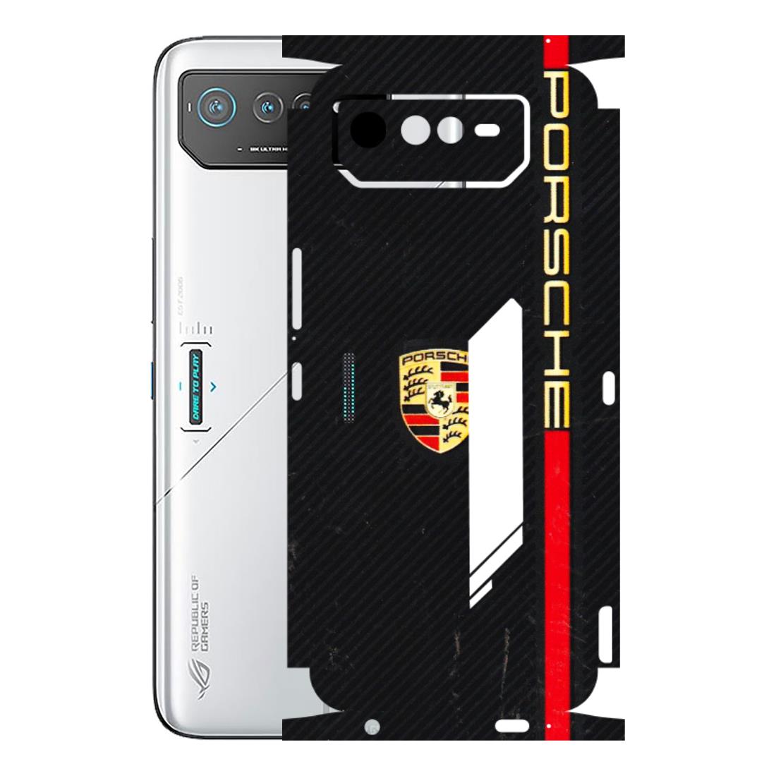 ASUS Phone Skins (All Models) - Premium Porsche - 3D Embossed Finish (L-225) Asus ROG Phone 6 (5G)