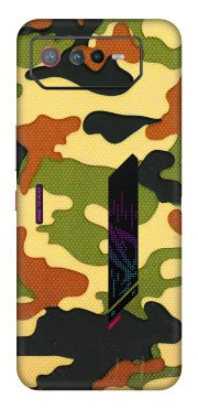 ASUS Phone Skins (All Models) - Indian Military - 3D Embossed Finish (L-234) Asus ROG Phone 6 (5G)